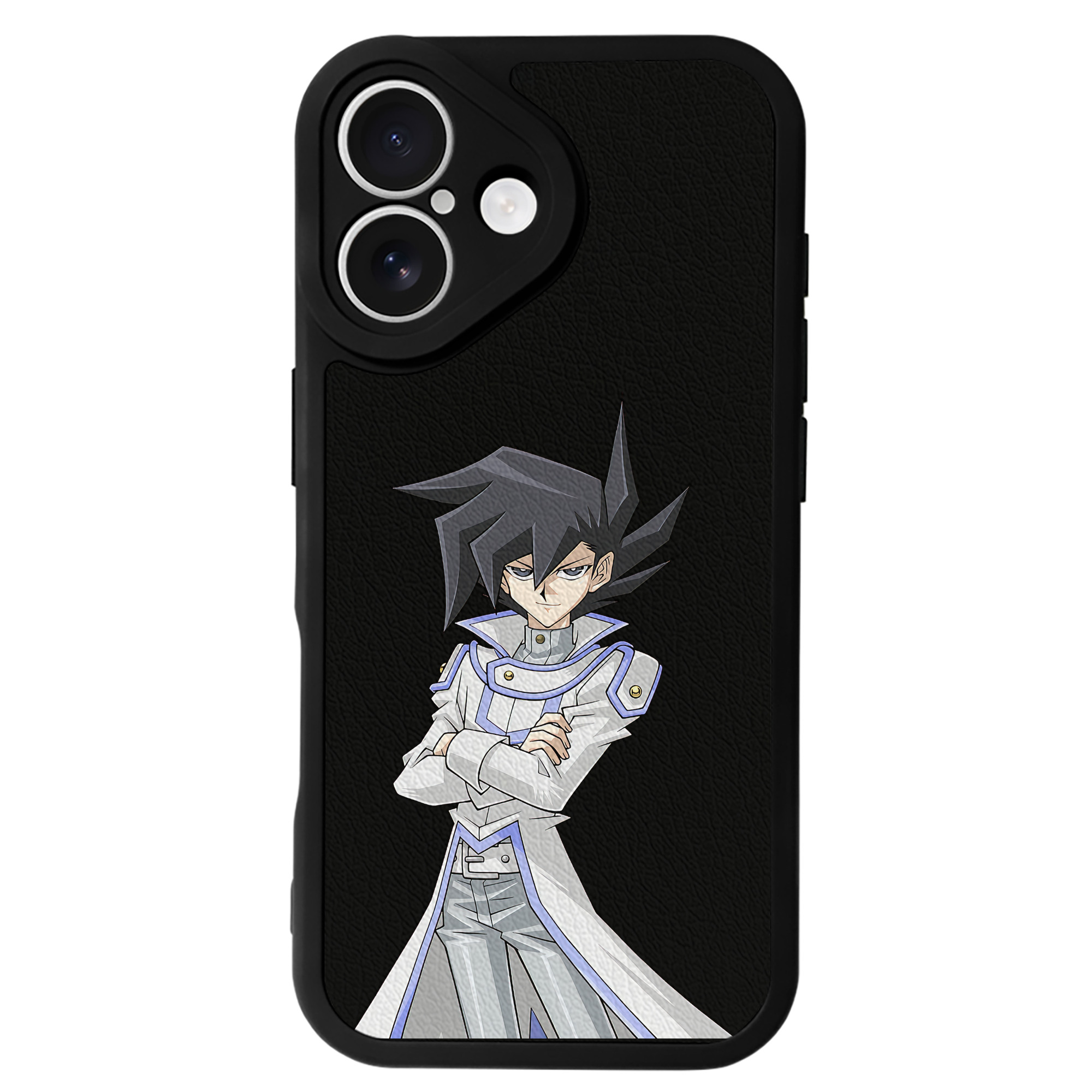 遊☆戯☆王 Yu-Gi-Oh! 【iPhone 16シリーズ対応】シリコンスマホケース（レザー調） 材質：シリコン